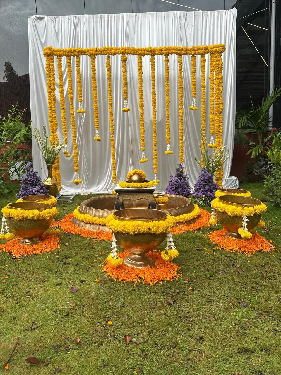 Haldi Setup at ARC Pyramid