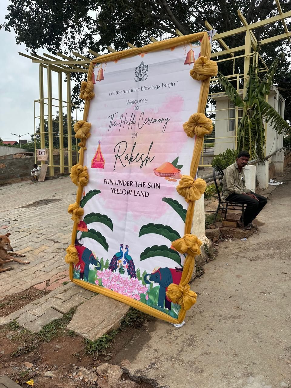 Haldi Welcome at ARC Pyramid