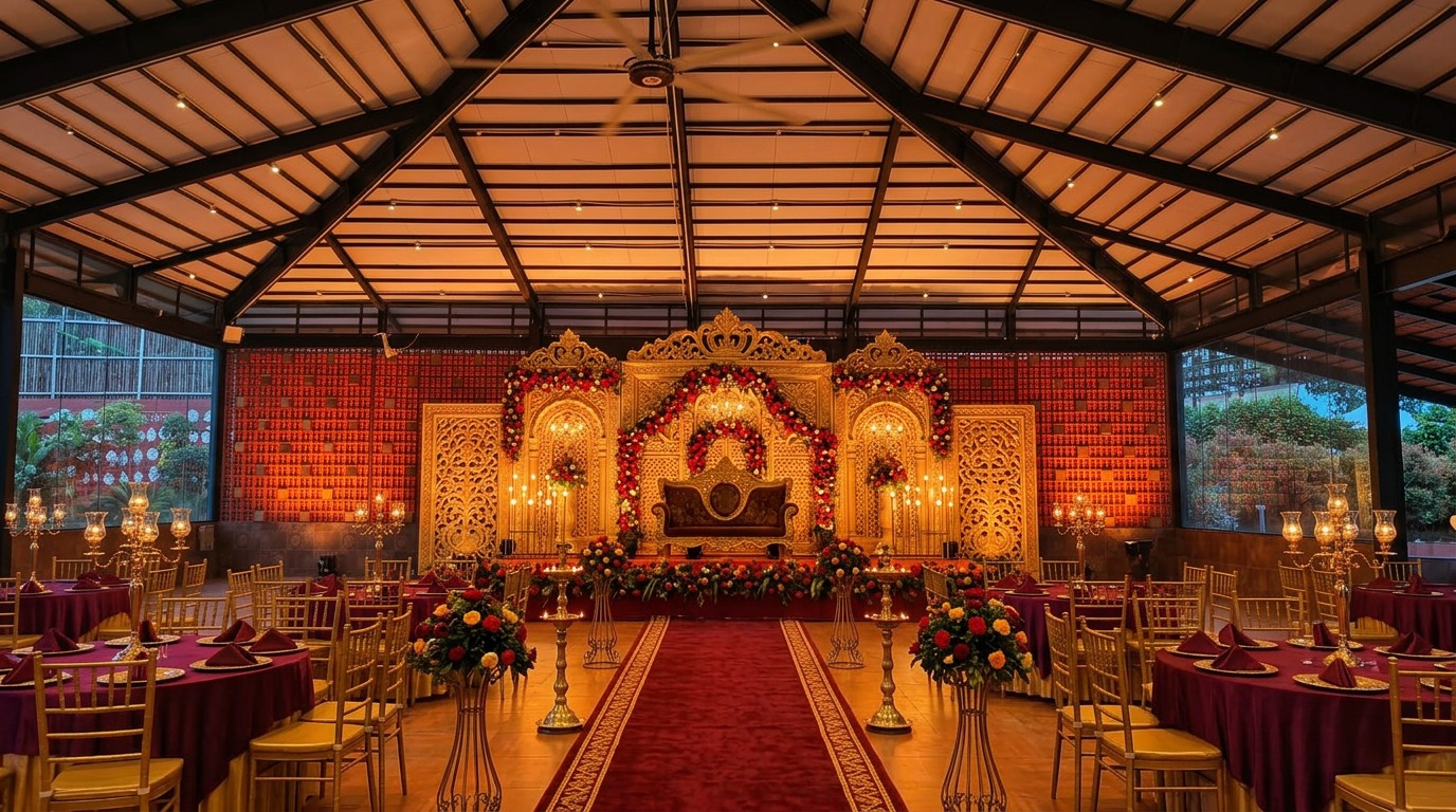 Royal Banquet Seating & Hall Layout at ARC Pyramid