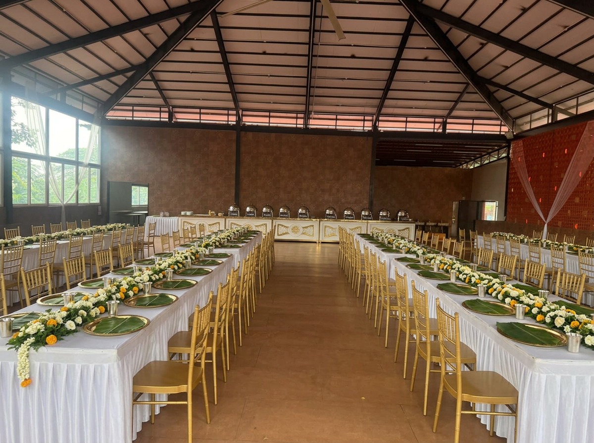 Royal Banquet Dining Setup at ARC Pyramid