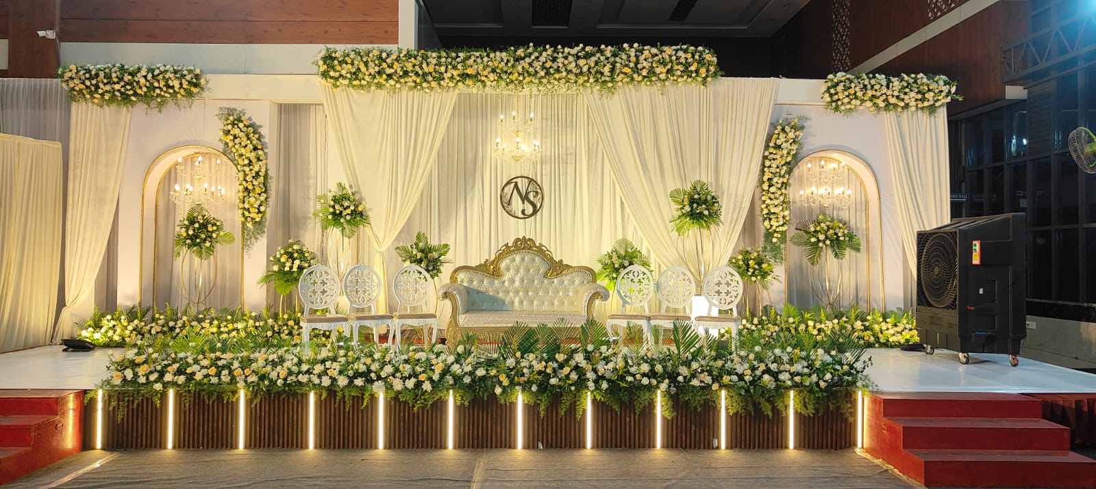 Shree Devi Flower Decoration